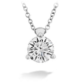 Hearts On Fire Signature Three Prong Diamond Pendant - Dracakis Jewellers